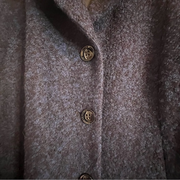 Anne Klein Women’s Wool/Polyester Blend Coat, Size XL, Cobalt Blue/Black. - Picture 7 of 13